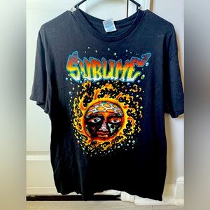 Black Sublime T Shirt Sz. L
